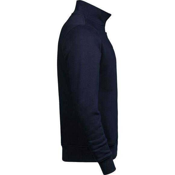Tee Jay Unisex Adult Half Zip Sweatshirt / Navy Blue - Picture 3 of 3